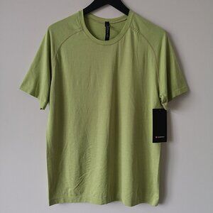 NWT LULULEMON NEMI/DWGN Lime Green Metal Vent Tech SS 2.0 Top Shirt Men's XXL